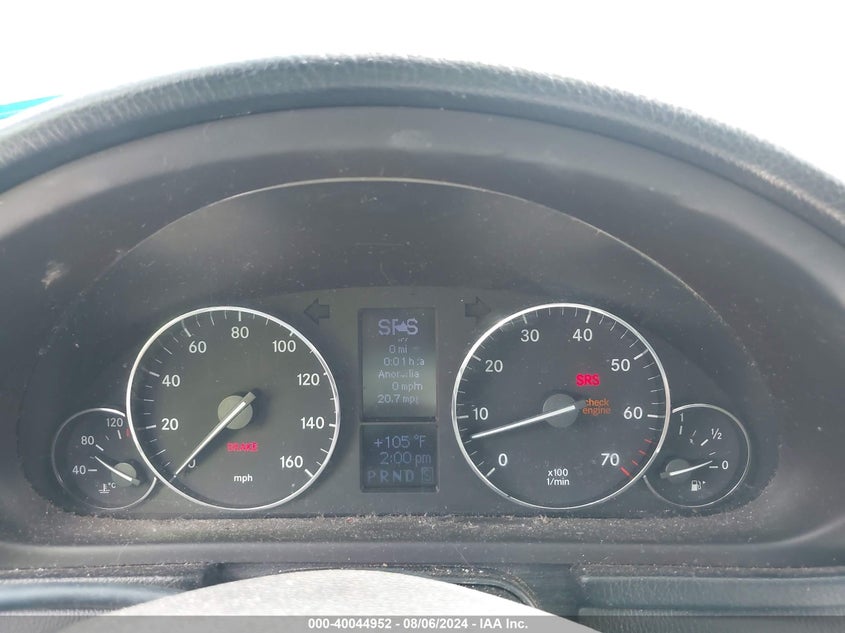 2007 Mercedes-Benz C 230 Sport VIN: WDBRF52H47F933301 Lot: 40044952