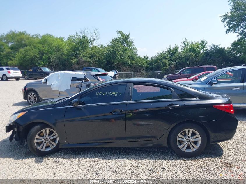 2014 Hyundai Sonata Gls VIN: 5NPEB4ACXEH908773 Lot: 40044967