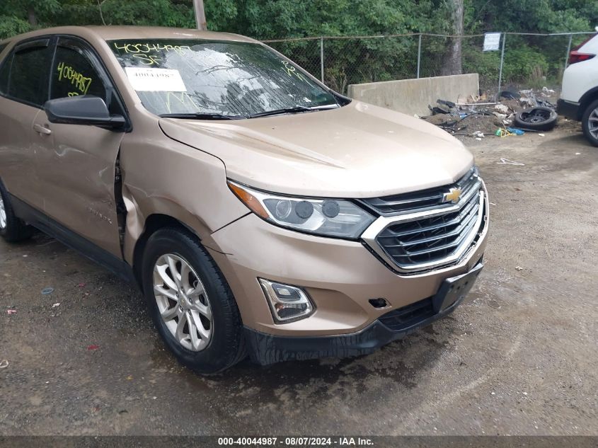 2019 CHEVROLET EQUINOX LS - 2GNAXSEV2K6110548