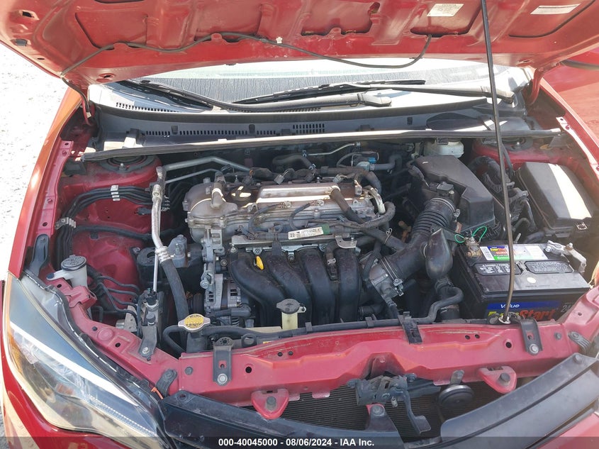 2017 Toyota Corolla Le VIN: 5YFBURHE2HP648667 Lot: 40045000