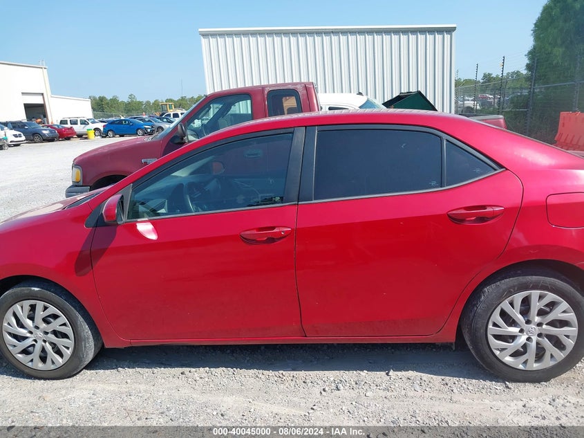 2017 Toyota Corolla Le VIN: 5YFBURHE2HP648667 Lot: 40045000