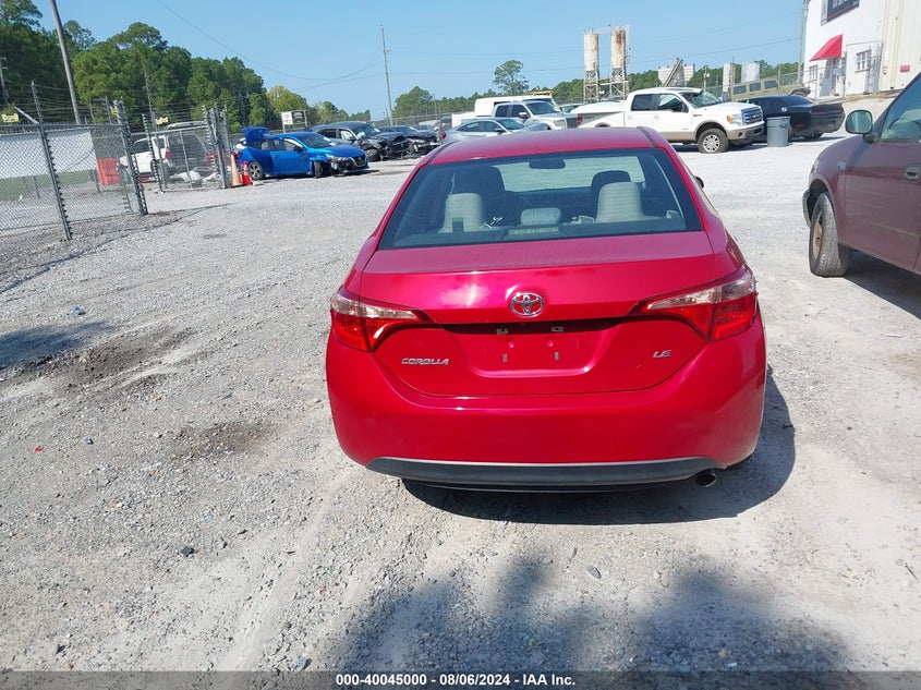 2017 Toyota Corolla Le VIN: 5YFBURHE2HP648667 Lot: 40045000