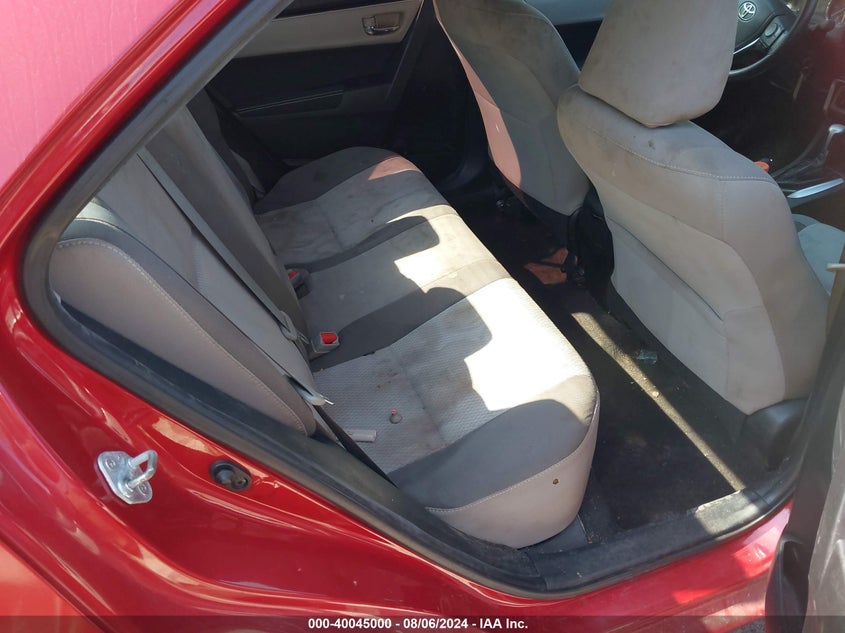 2017 Toyota Corolla Le VIN: 5YFBURHE2HP648667 Lot: 40045000