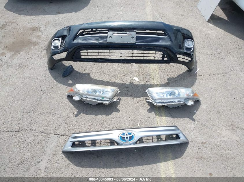 2012 Toyota Highlander Hybrid Hybrid Limited VIN: JTEDC3EH8C2005637 Lot: 40045003