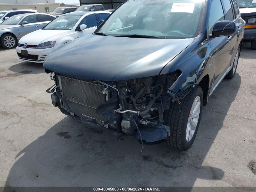 2012 Toyota Highlander Hybrid Hybrid Limited VIN: JTEDC3EH8C2005637 Lot: 40045003