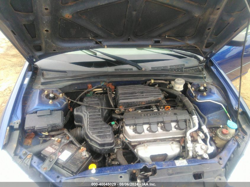 2004 Honda Civic Vp VIN: 1HGES16324L024099 Lot: 40045029