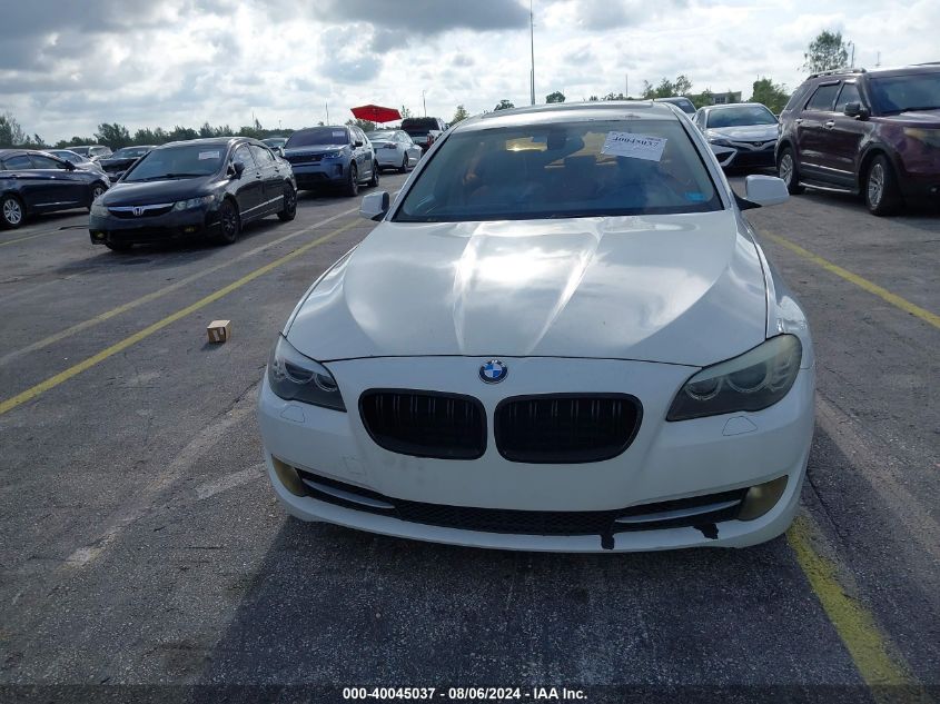 2011 BMW 528I I VIN: WBAFR1C54BC741117 Lot: 40045037