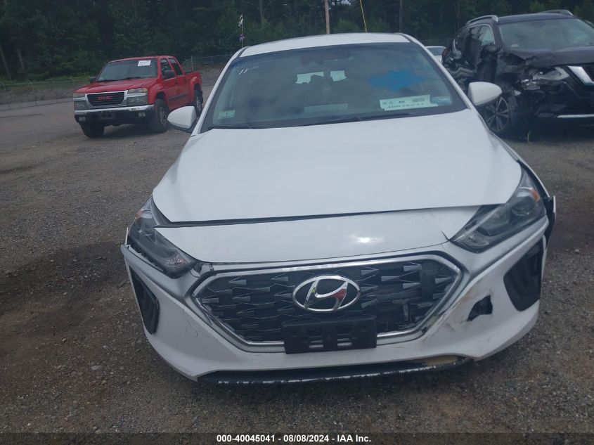 2020 Hyundai Ioniq Hybrid Blue VIN: KMHC65LC7LU186255 Lot: 40045041