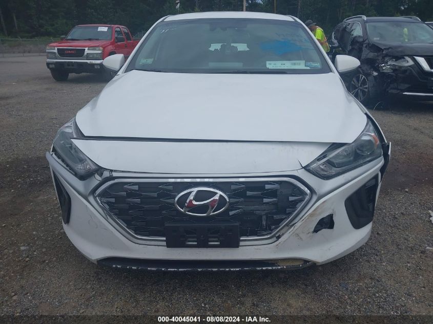 2020 Hyundai Ioniq Hybrid Blue VIN: KMHC65LC7LU186255 Lot: 40045041