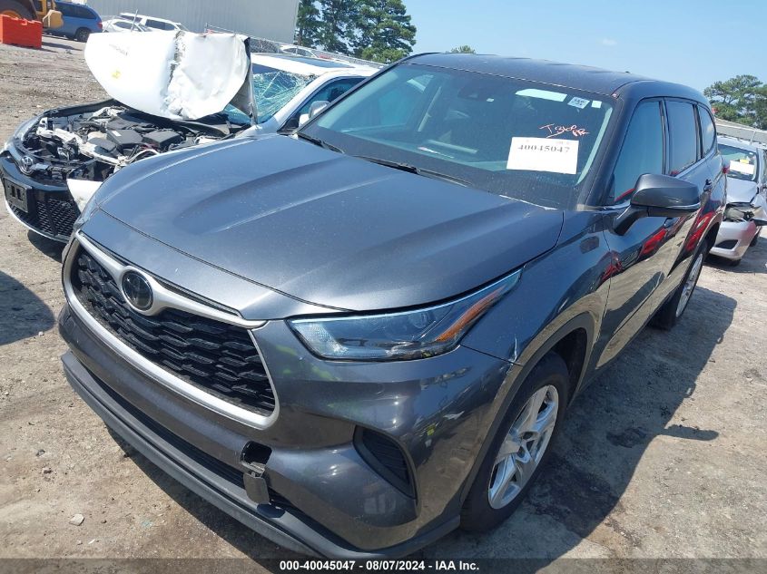 5TDCZRAH1MS033992 2021 Toyota Highlander L