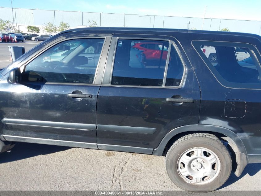 2005 Honda Cr-V Lx VIN: JHLRD78575C059933 Lot: 40045061