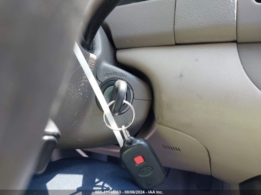 2004 Toyota Camry Le V6 VIN: 4T1BF30K14U587393 Lot: 40045063