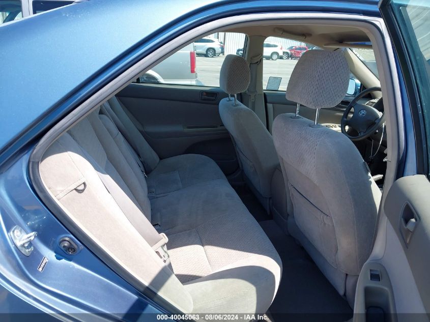 2004 Toyota Camry Le V6 VIN: 4T1BF30K14U587393 Lot: 40045063