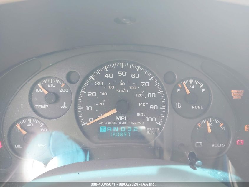 2003 GMC Sonoma Sl VIN: 1GTCS14H638283247 Lot: 40045071