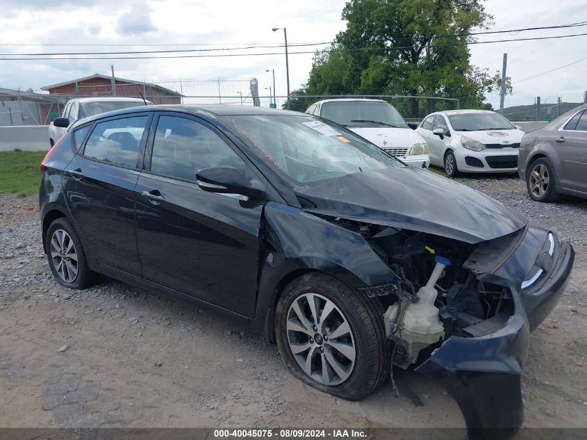 2015 Hyundai Accent Sport VIN: KMHCU5AE7FU227904 Lot: 40045075