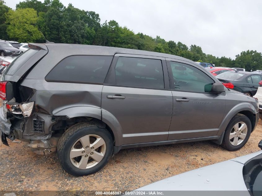 2013 Dodge Journey American Value Pkg VIN: 3C4PDCABXDT537696 Lot: 40045087