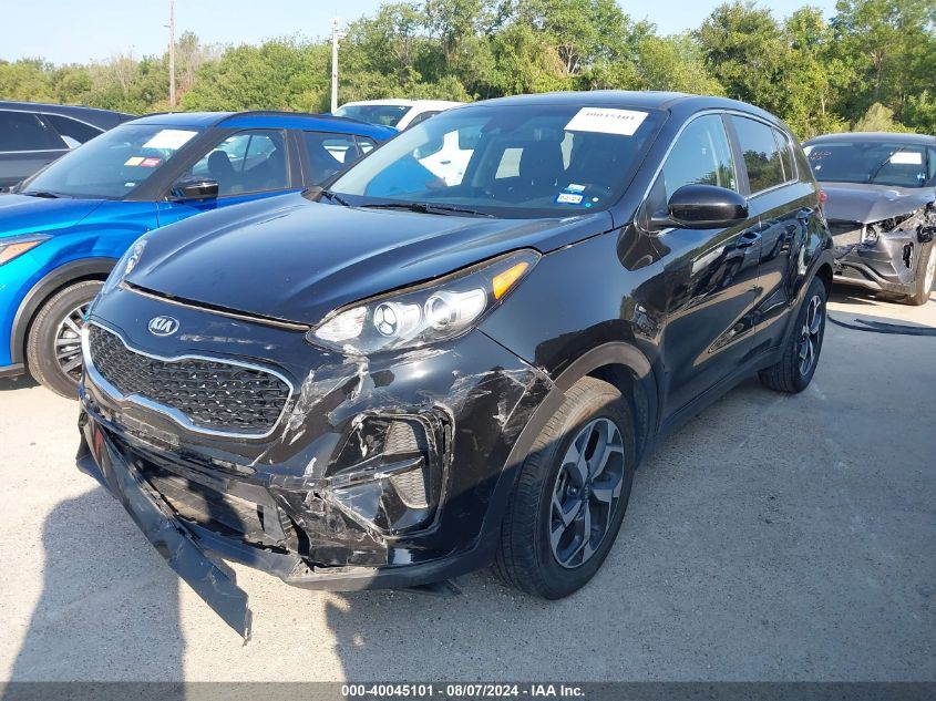 2021 Kia Sportage Lx VIN: KNDPM3AC7M7916507 Lot: 40045101