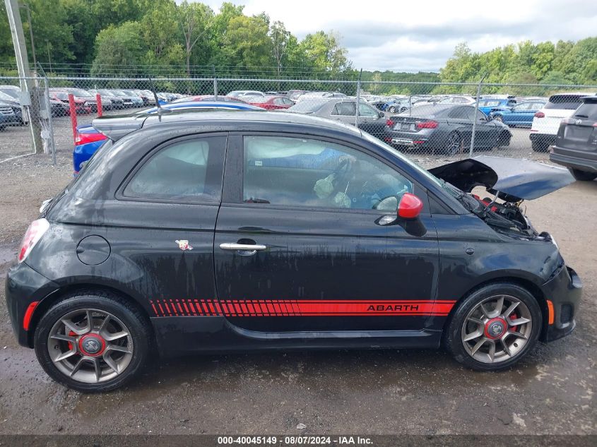 2013 Fiat 500 Abarth VIN: 3C3CFFFH8DT551639 Lot: 40045149