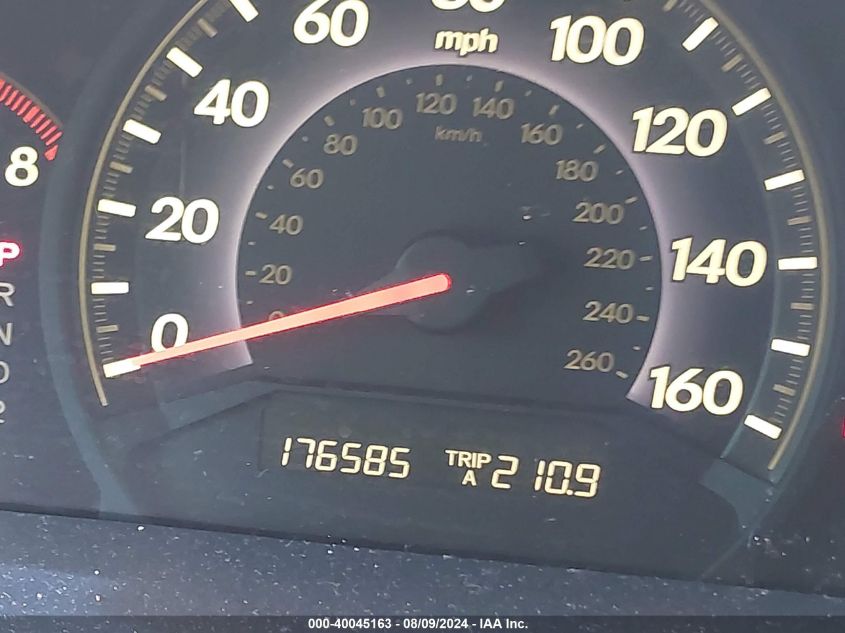 2009 Honda Odyssey Ex VIN: 5FNRL38479B402233 Lot: 40045163