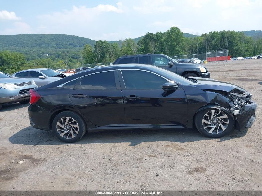 2018 Honda Civic Ex VIN: 2HGFC2F79JH587203 Lot: 40045191