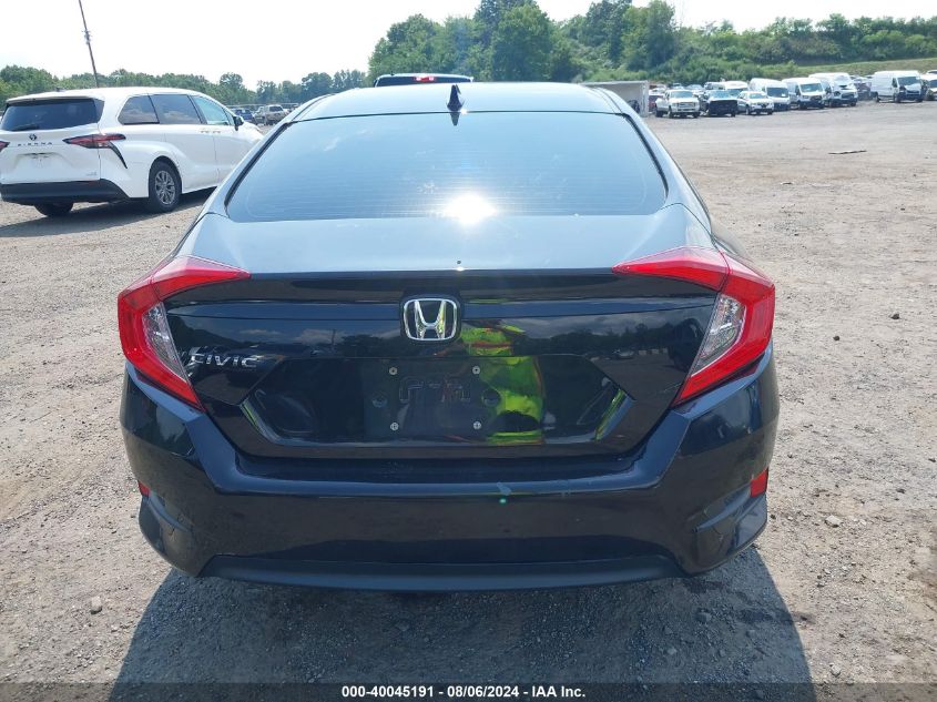 2018 Honda Civic Ex VIN: 2HGFC2F79JH587203 Lot: 40045191