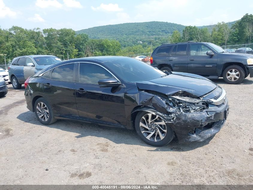 2018 Honda Civic Ex VIN: 2HGFC2F79JH587203 Lot: 40045191