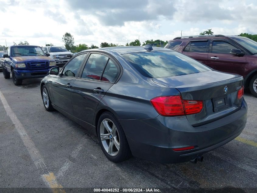 2014 BMW 328I VIN: WBA3A5G50ENP27557 Lot: 40045252