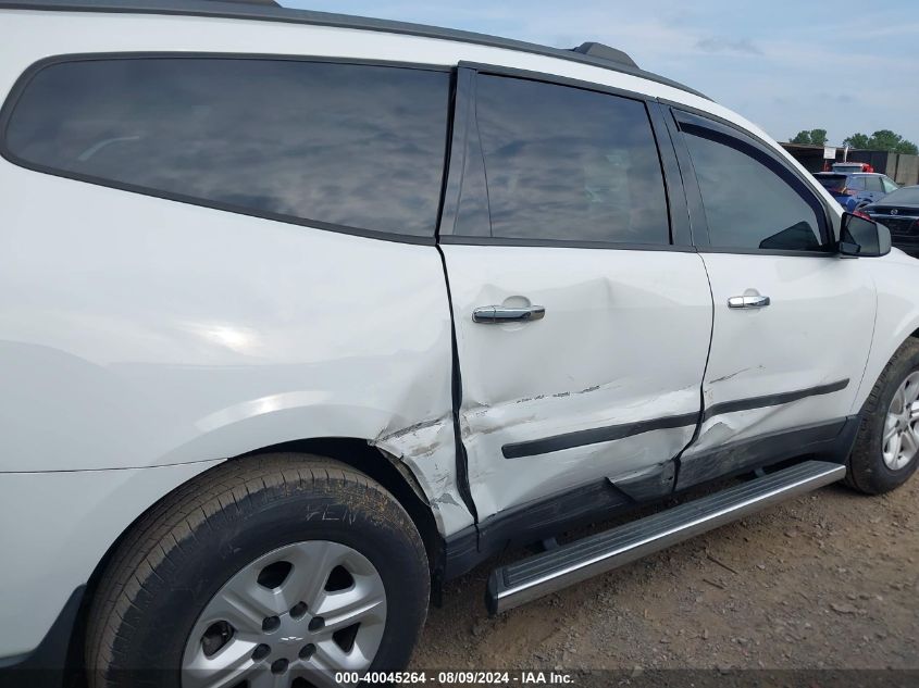 2016 Chevrolet Traverse Ls VIN: 1GNKRFKD1GJ138482 Lot: 40045264