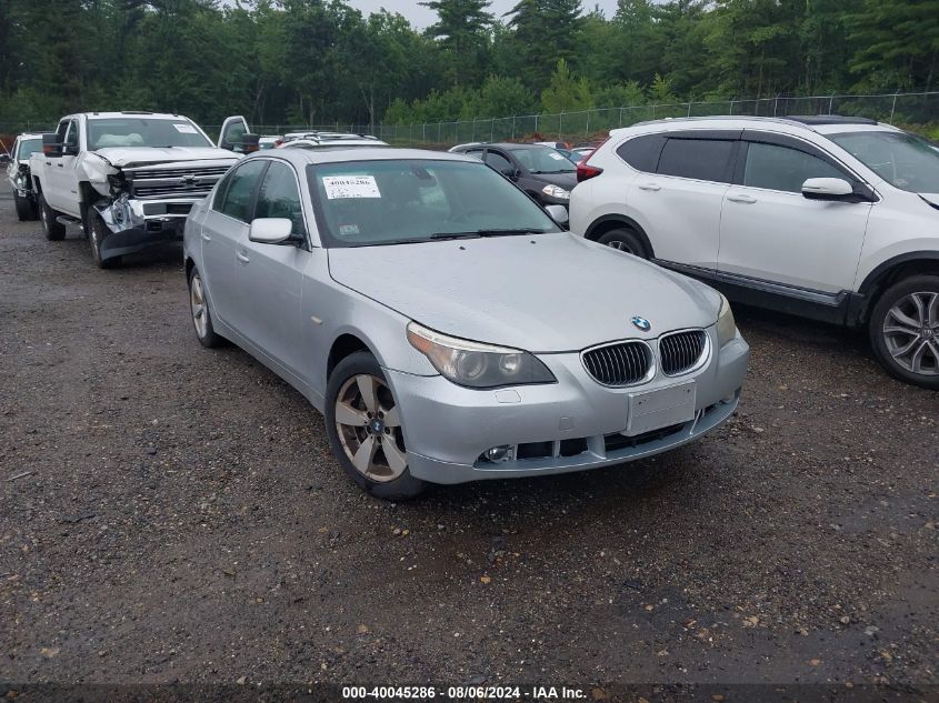 2007 BMW 530 Xi VIN: WBANF73547CU25537 Lot: 40045286