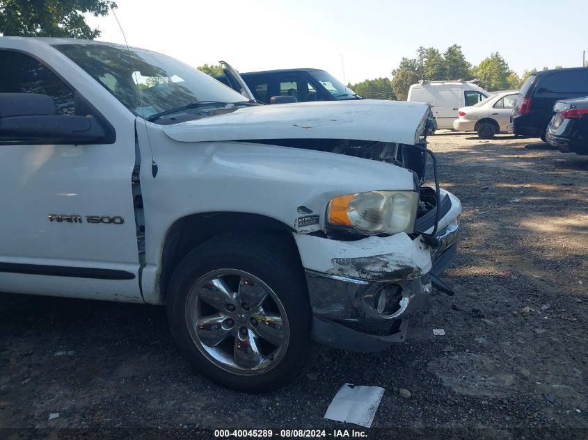 2005 Dodge Ram 1500 Slt/Laramie VIN: 1D7HA18D05S221080 Lot: 40045289