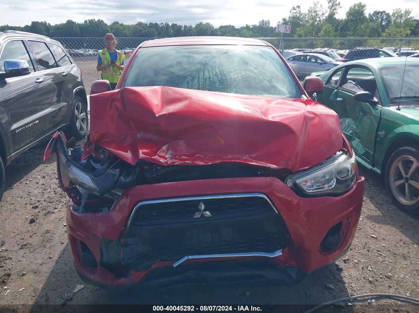 2015 Mitsubishi Outlander Sport Es VIN: 4A4AP3AW0FE028230 Lot: 40045292