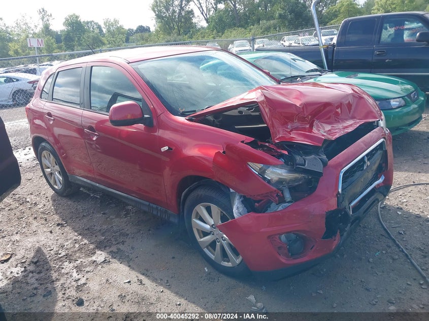 2015 Mitsubishi Outlander Sport Es VIN: 4A4AP3AW0FE028230 Lot: 40045292