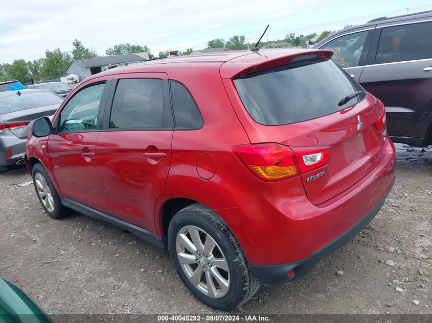 2015 Mitsubishi Outlander Sport Es VIN: 4A4AP3AW0FE028230 Lot: 40045292
