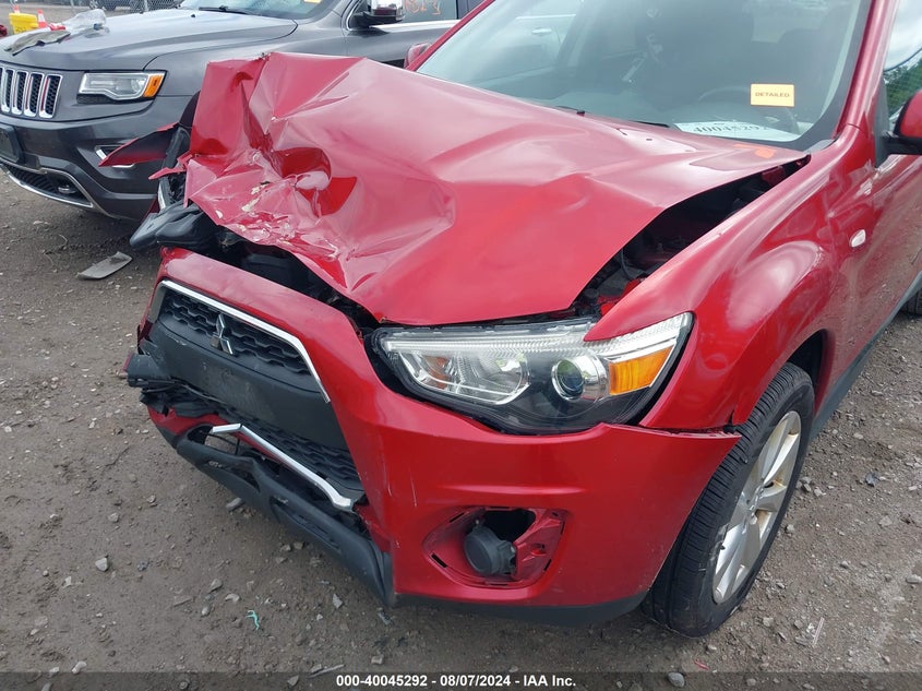 2015 Mitsubishi Outlander Sport Es VIN: 4A4AP3AW0FE028230 Lot: 40045292