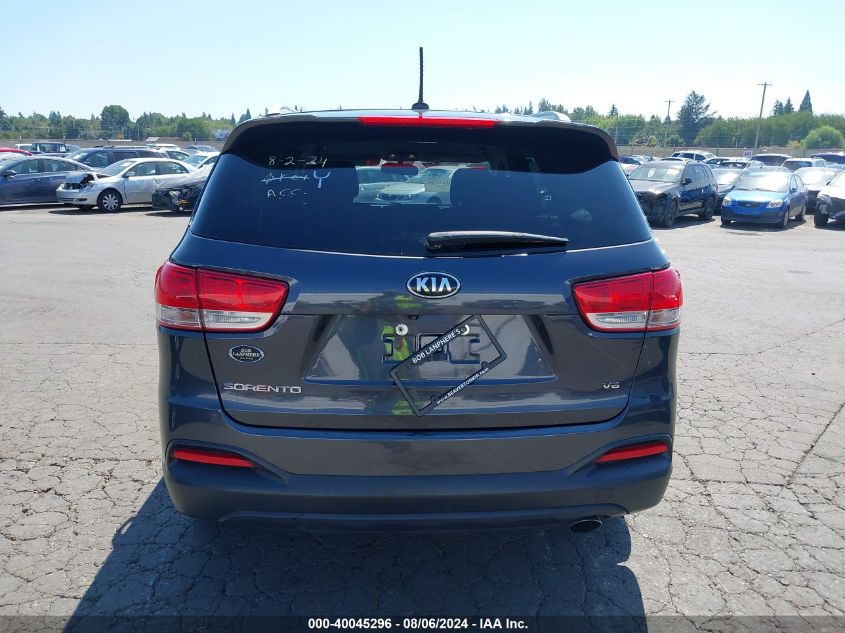 2017 KIA SORENTO 3.3L LX - 5XYPGDA59HG234655