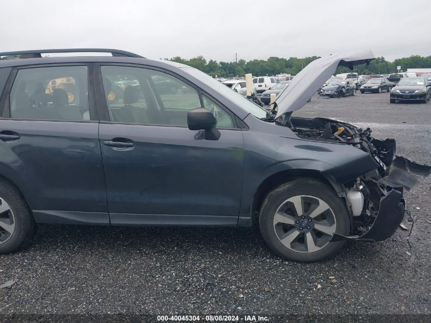 2018 Subaru Forester 2.5I VIN: JF2SJABC7JH568981 Lot: 40045304