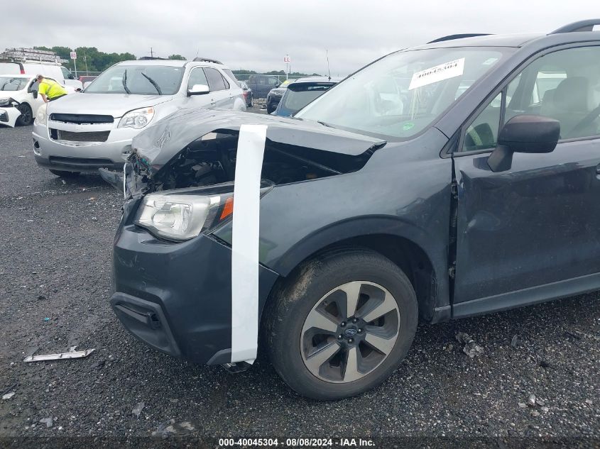 2018 Subaru Forester 2.5I VIN: JF2SJABC7JH568981 Lot: 40045304