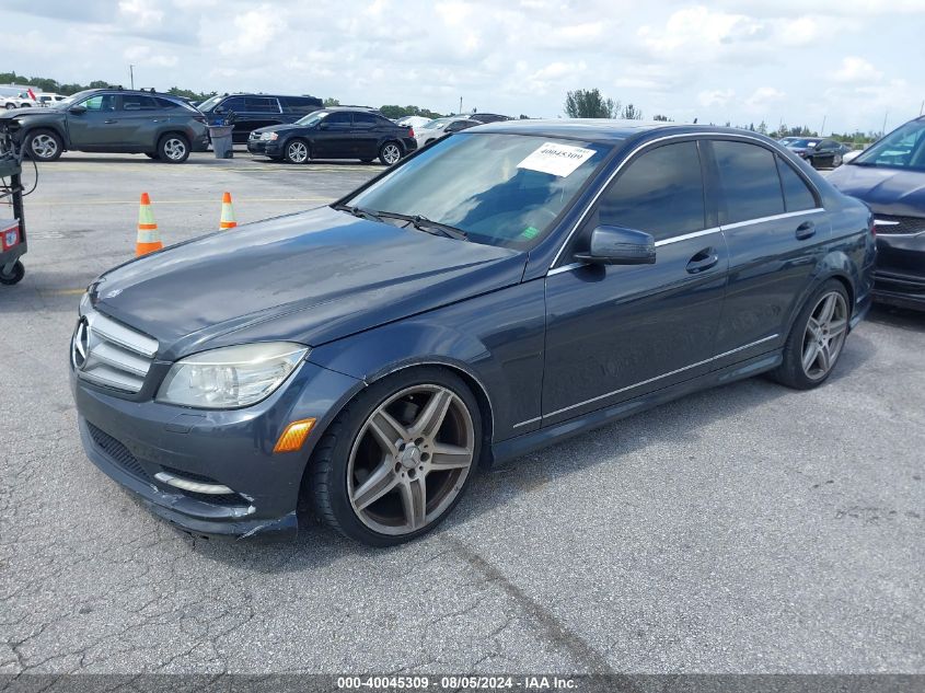 WDDGF8BB6BA524766 | 2011 MERCEDES-BENZ C 300