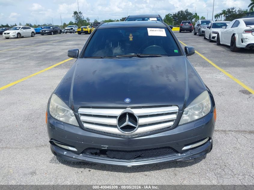 WDDGF8BB6BA524766 | 2011 MERCEDES-BENZ C 300