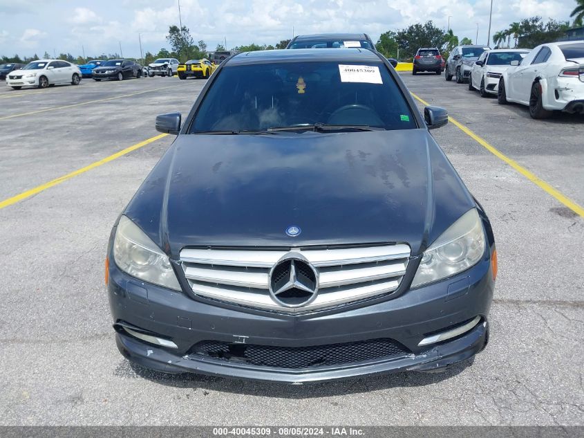 2011 Mercedes-Benz C 300 Luxury 4Matic/Sport 4Matic VIN: WDDGF8BB6BA524766 Lot: 40045309