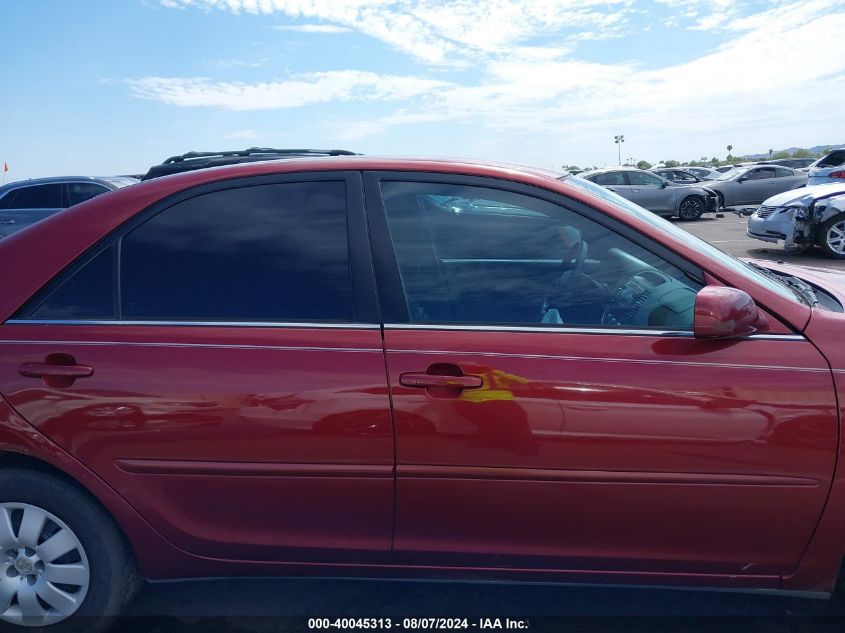 2005 Toyota Camry Le VIN: 4T1BE30K55U419437 Lot: 40045313