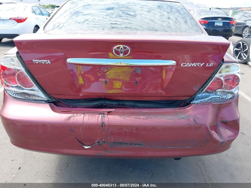 2005 Toyota Camry Le VIN: 4T1BE30K55U419437 Lot: 40045313