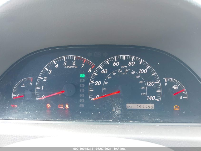 2005 Toyota Camry Le VIN: 4T1BE30K55U419437 Lot: 40045313