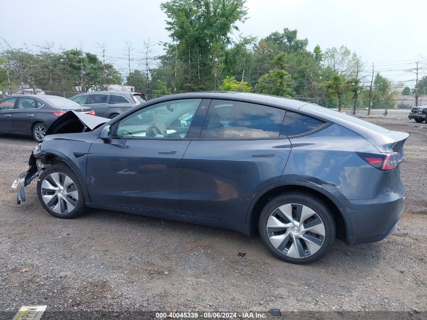 2021 Tesla Model Y Long Range Dual Motor All-Wheel Drive VIN: 5YJYGDEE1MF287883 Lot: 40045339