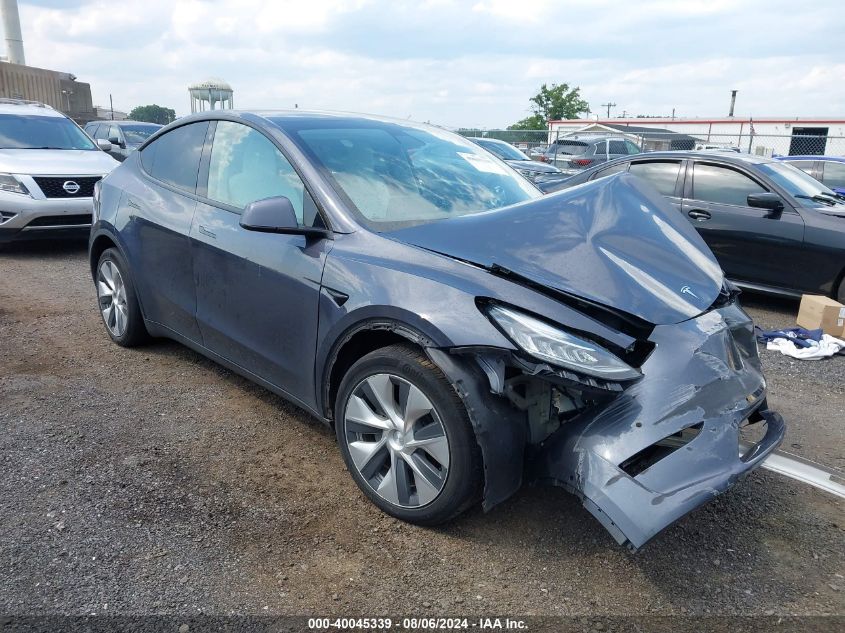 2021 TESLA MODEL Y LONG RANGE DUAL MOTOR ALL-WHEEL DRIVE - 5YJYGDEE1MF287883