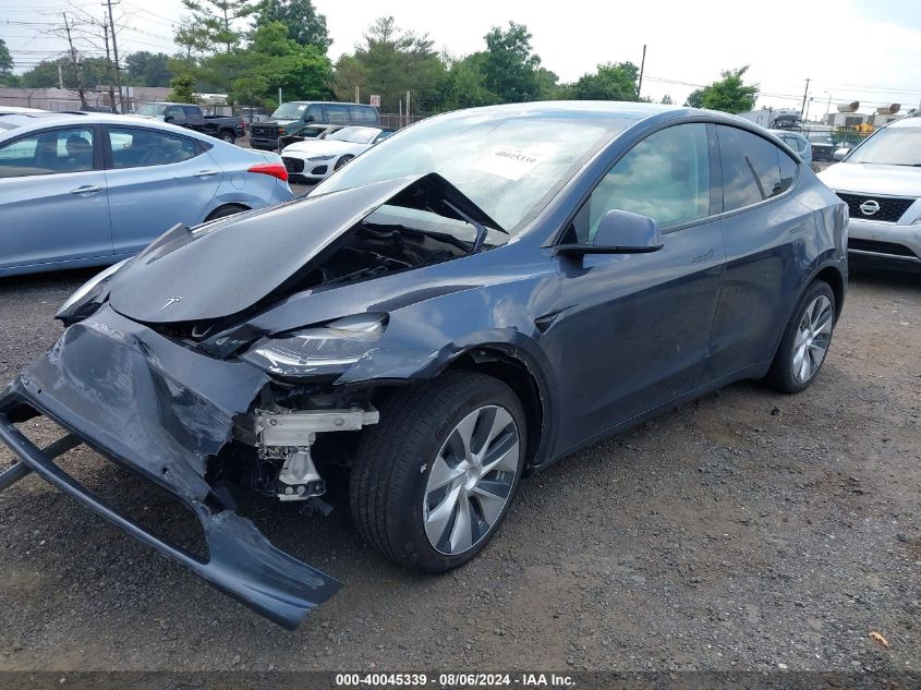 5YJYGDEE1MF287883 2021 TESLA MODEL Y - Image 2