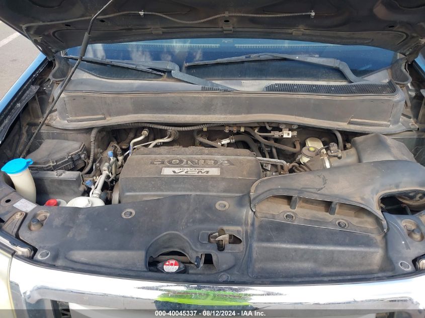 2009 Honda Pilot Ex-L VIN: 5FNYF48699B026905 Lot: 40045337