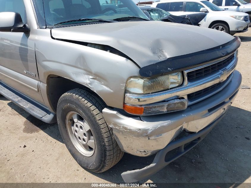 2001 Chevrolet Tahoe C1500 VIN: 1GNEC13T01R106574 Lot: 40045365