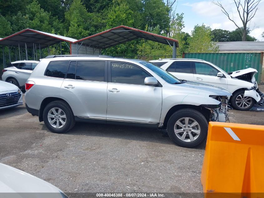 5TDBK3EH5BS064781 2011 Toyota Highlander Se V6