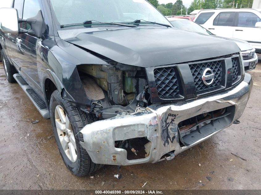 2008 Nissan Titan Se/Xe VIN: 1N6AA07F38N343554 Lot: 40045398